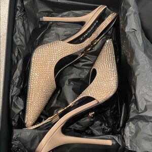 Versace heels - new in box size 38